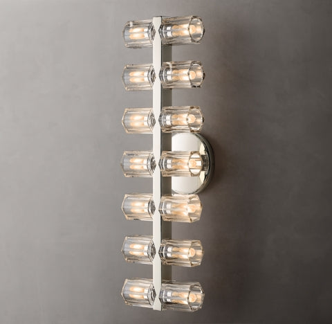 Arcachon Crystal Wall Sconce 20"W