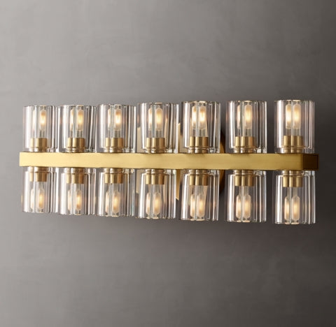 Arcachon Crystal Wall Sconce 20"W