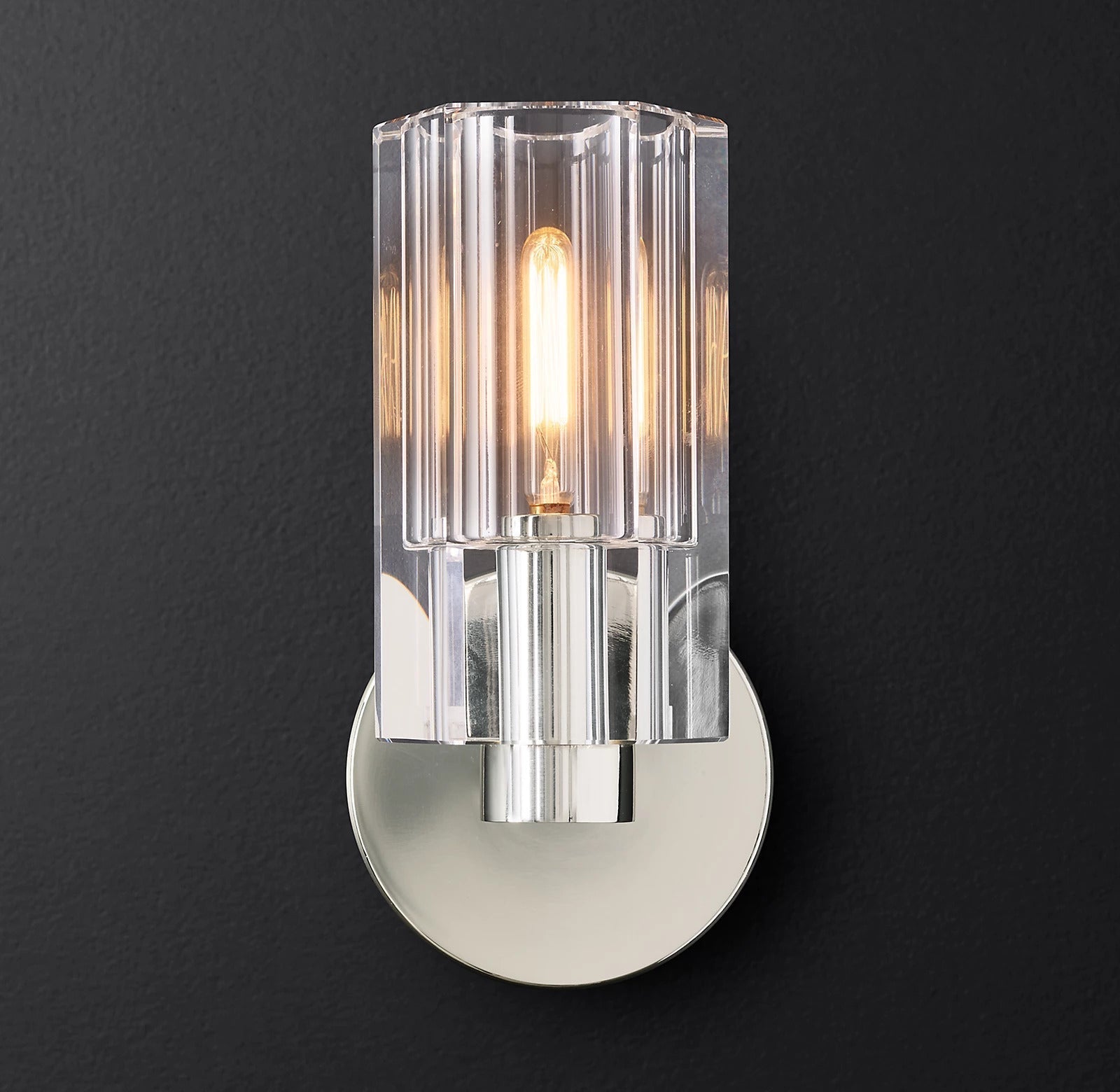 Arcachon Crystal Wall Sconce  9"H