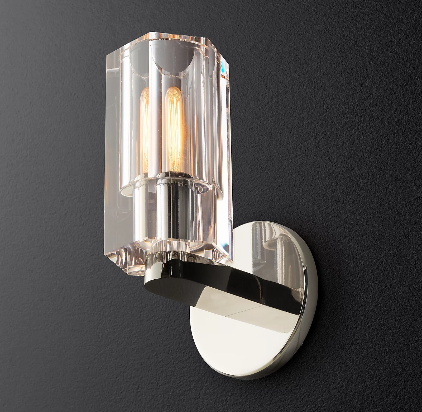 Arcachon Crystal Wall Sconce  9"H