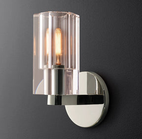 Arcachon Crystal Wall Sconce  9"H