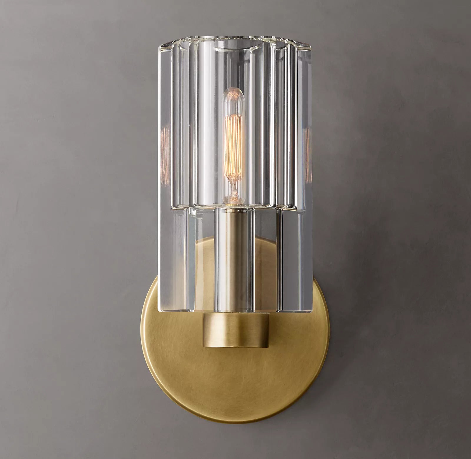Arcachon Crystal Wall Sconce  9"H