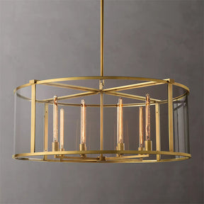 Backward  Fiona Round Chandelier  D 44"