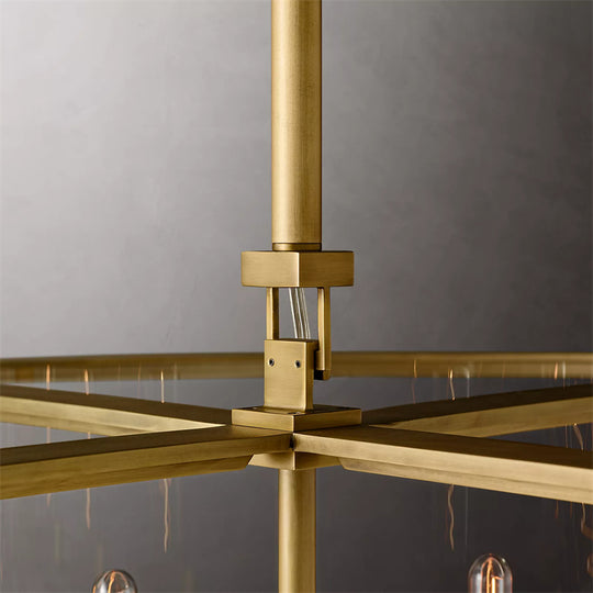 Backward Round Chandelier D 55"