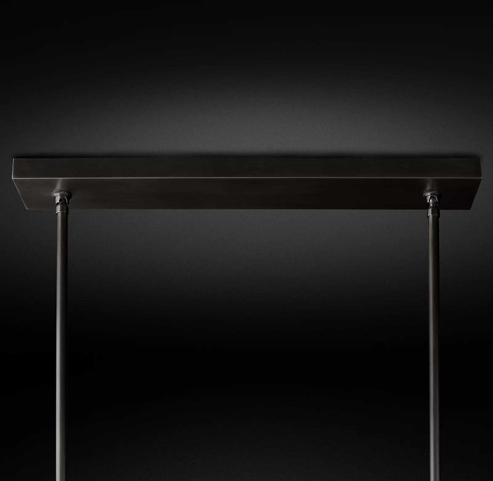 Bille De Crystal Ball Double Linear Chandelier 60"