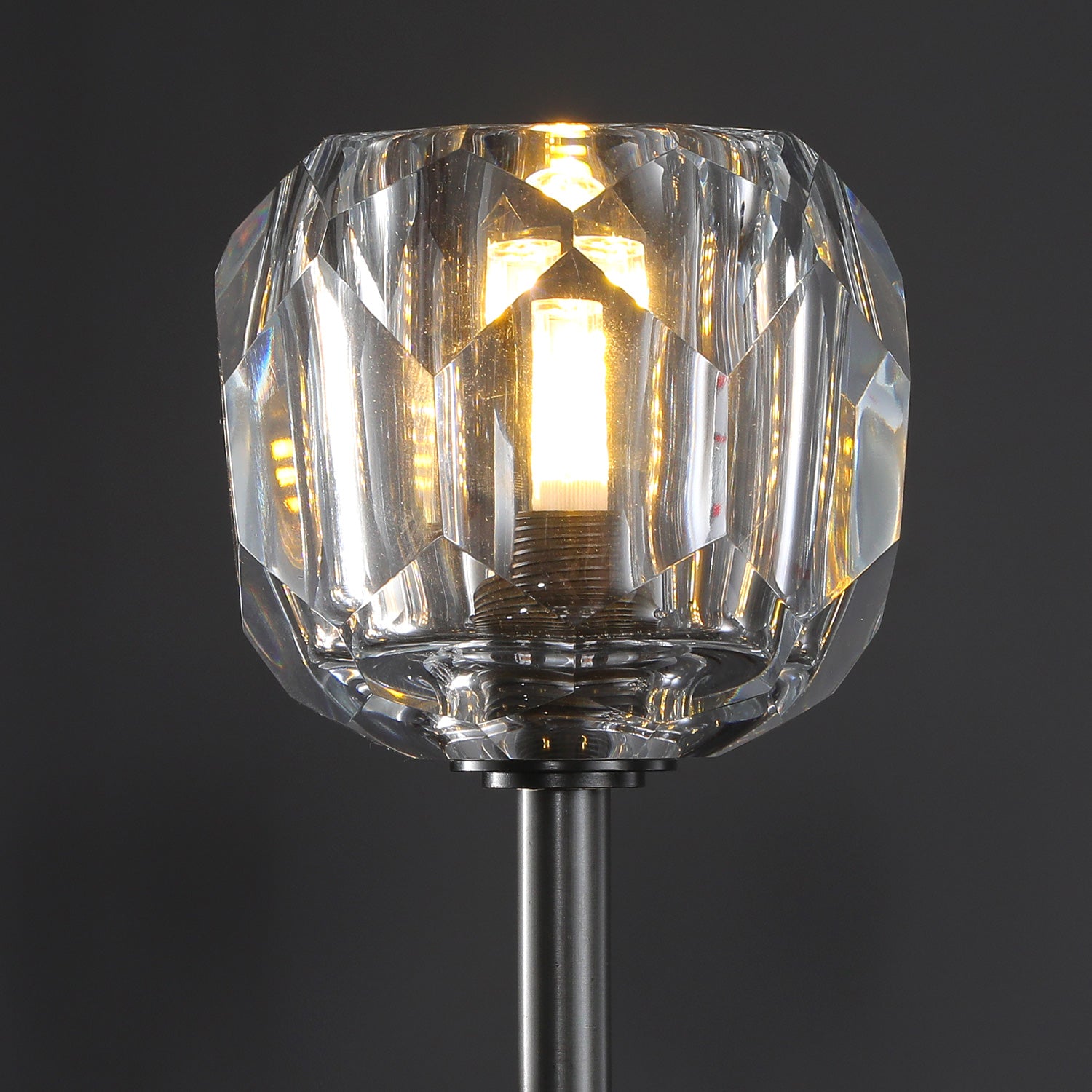 Bille De Crystal Ball Linear Chandelier 60"