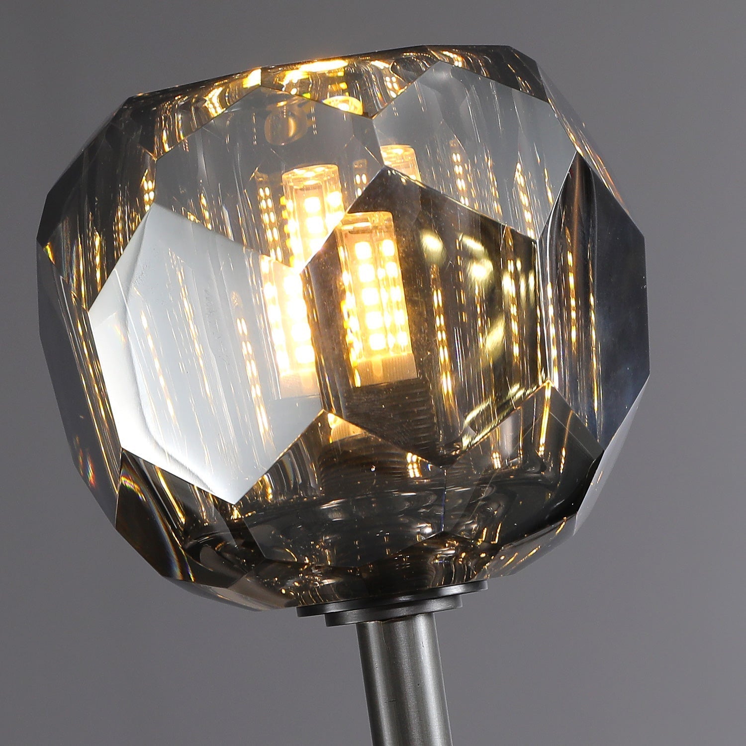 Bille De Crystal Ball Linear Chandelier 60"