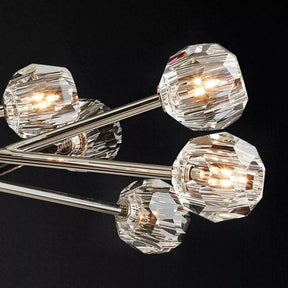 Bille De Crystal Ball  Oval Chandelier 72''  24-Lights