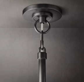 Bille De Crystal Ball Round Chandelier 24"