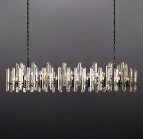 Boning Browning Prism Linear Chandelier 72"