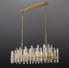 Boning Prism Linear Chandelier 54"