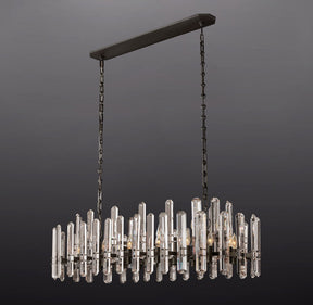 Boning Prism Linear Chandelier 54"