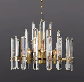 Boning Prism Round Chandelier 24"