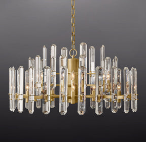 Boning Prism Round Chandelier 36"