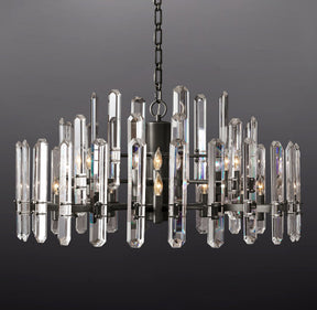 Boning Prism Round Chandelier 36"