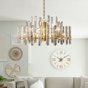 Boning Prism Round Chandelier 36"