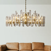 Boning Prism Round Chandelier 48"