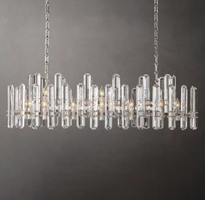 Bonnington Crystal  Rectangle Chandelier 54"
