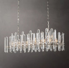 Bonnington Crystal  Rectangle Chandelier 54"