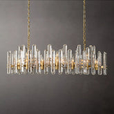 Bonnington Crystal  Rectangle Chandelier 54"