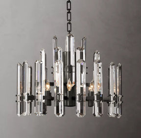 Bonnington Crystal Round Chandelier 24"
