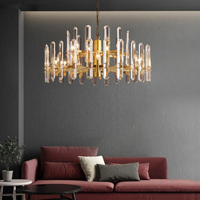 Bonnington Crystal Round Chandelier 24"