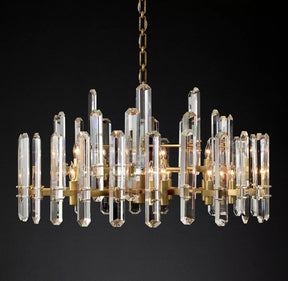 Bonnington Crystal Round Chandelier 32"