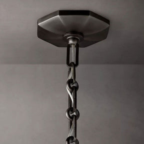 Bonnie Crystal Round Chandelier 37"
