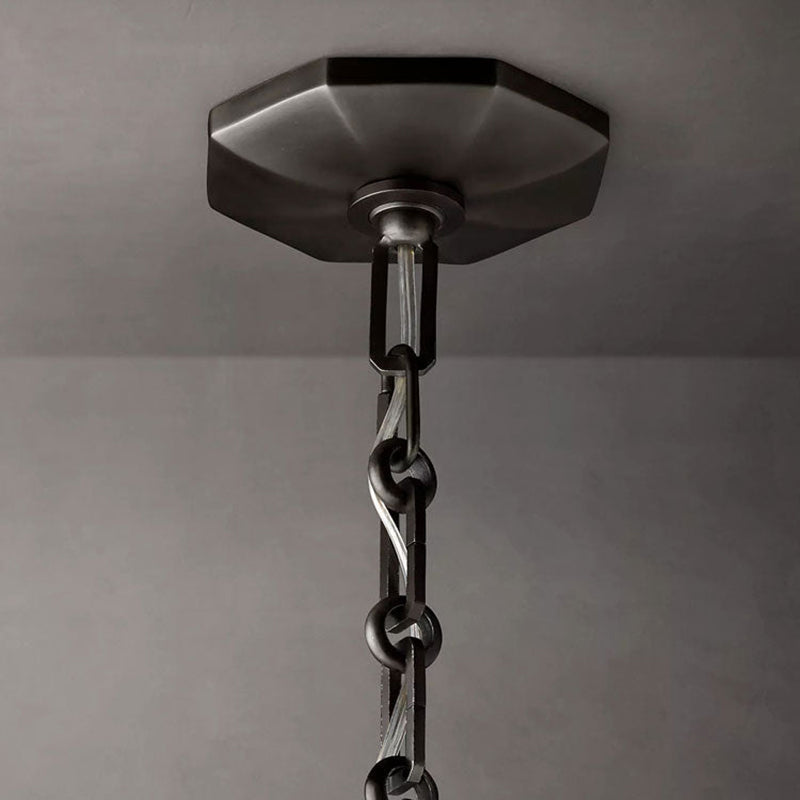 Bonnie Crystal Round Chandelier 37"