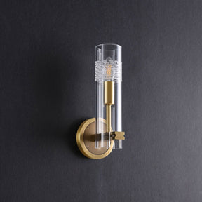 Brass Kaleidoscope Wall Sconce