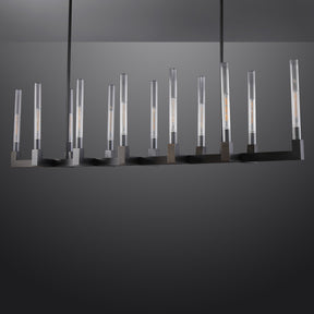 Candlestick Linear Chandelier 55"