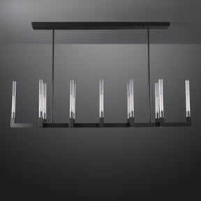 Candlestick Linear Chandelier 55"