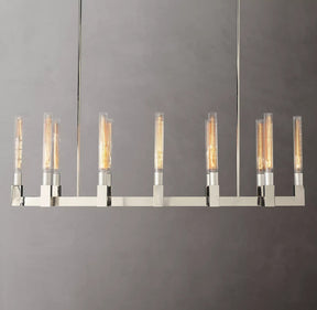 Candlestick Linear Chandelier 55"