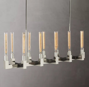 Candlestick Linear Chandelier 55"