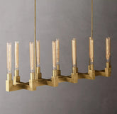 Candlestick Linear Chandelier 55"