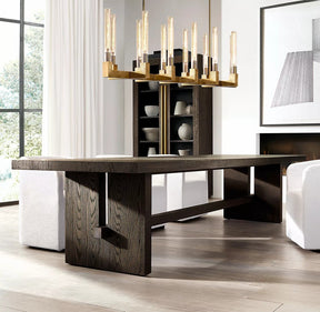 Candlestick Linear Chandelier 67"