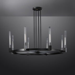 Candlestick Round Chandelier 36" 72"