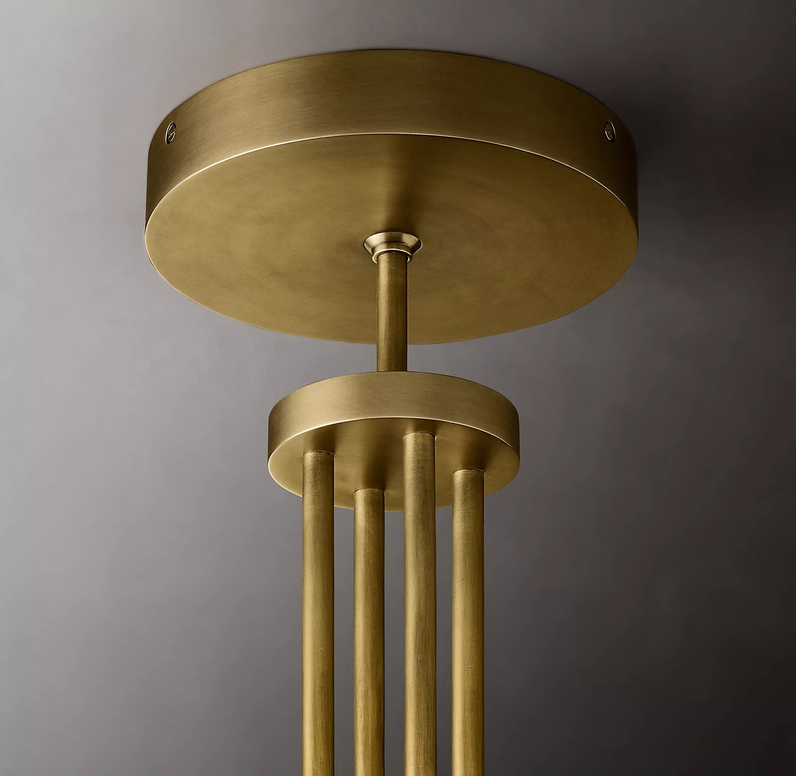 Candlestick Round Chandelier 36" 72"