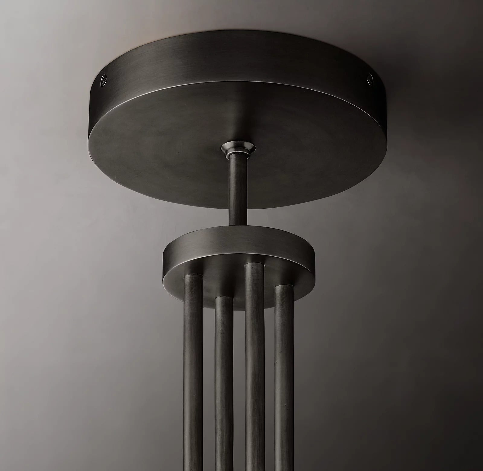 Candlestick Round Chandelier 36" 72"