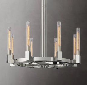 Candlestick Round Chandelier 36" 72"