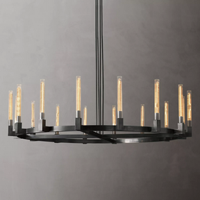 Candlestick Round Chandelier 36" 72"