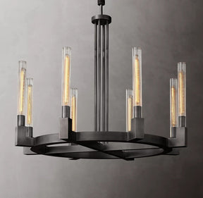 Candlestick Round Chandelier 36" 72"