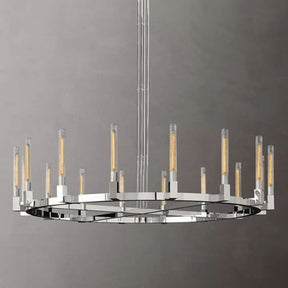 Candlestick Round Chandelier 36" 72"