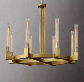 Candlestick Round Chandelier 36" 72"