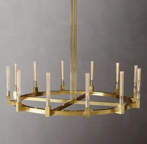 Candlestick Round Chandelier 60"
