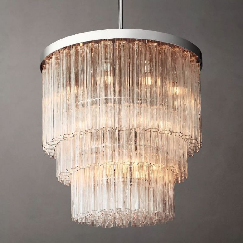 Caroline Round Chandelier 36", Design Lamp Living Room
