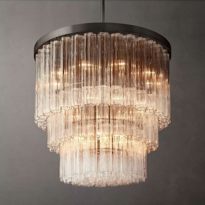 Caroline Round Chandelier 36", Design Lamp Living Room