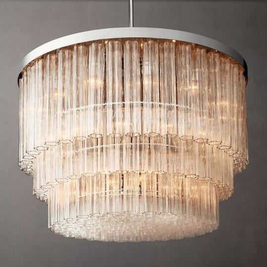 Caroline Round Chandelier 48", Dining Room Chandelier Lighting