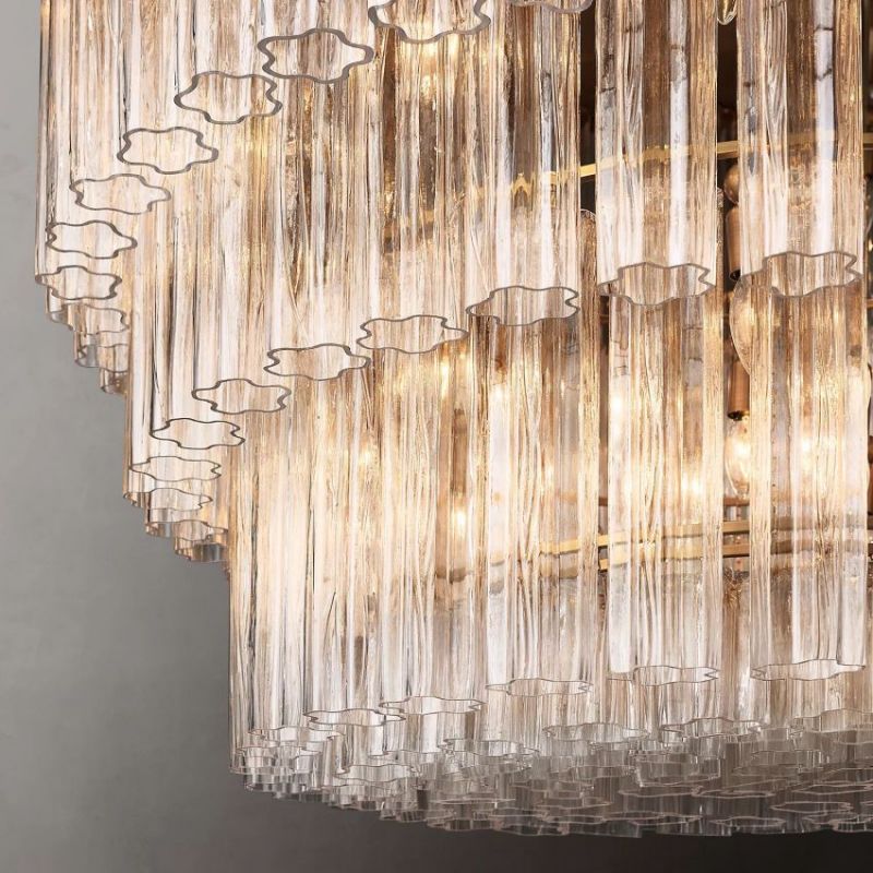 Caroline Round Chandelier 48", Dining Room Chandelier Lighting