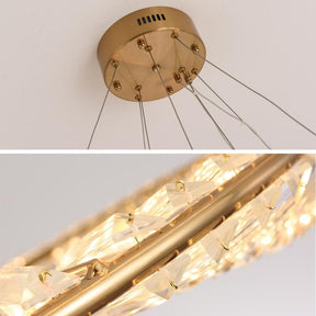 Cicero Crystal Ring Chandelier